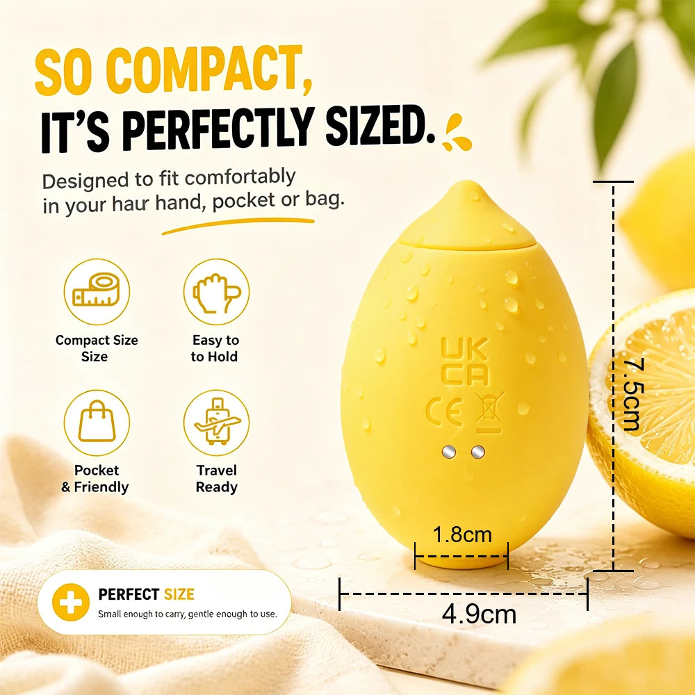 Zest — The Lemon Air-Pulse Massager