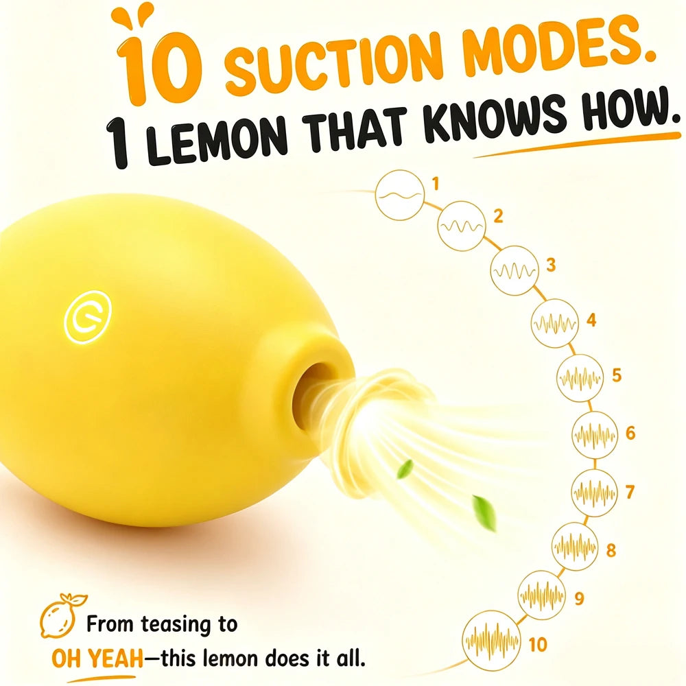 Zest — The Lemon Air-Pulse Massager