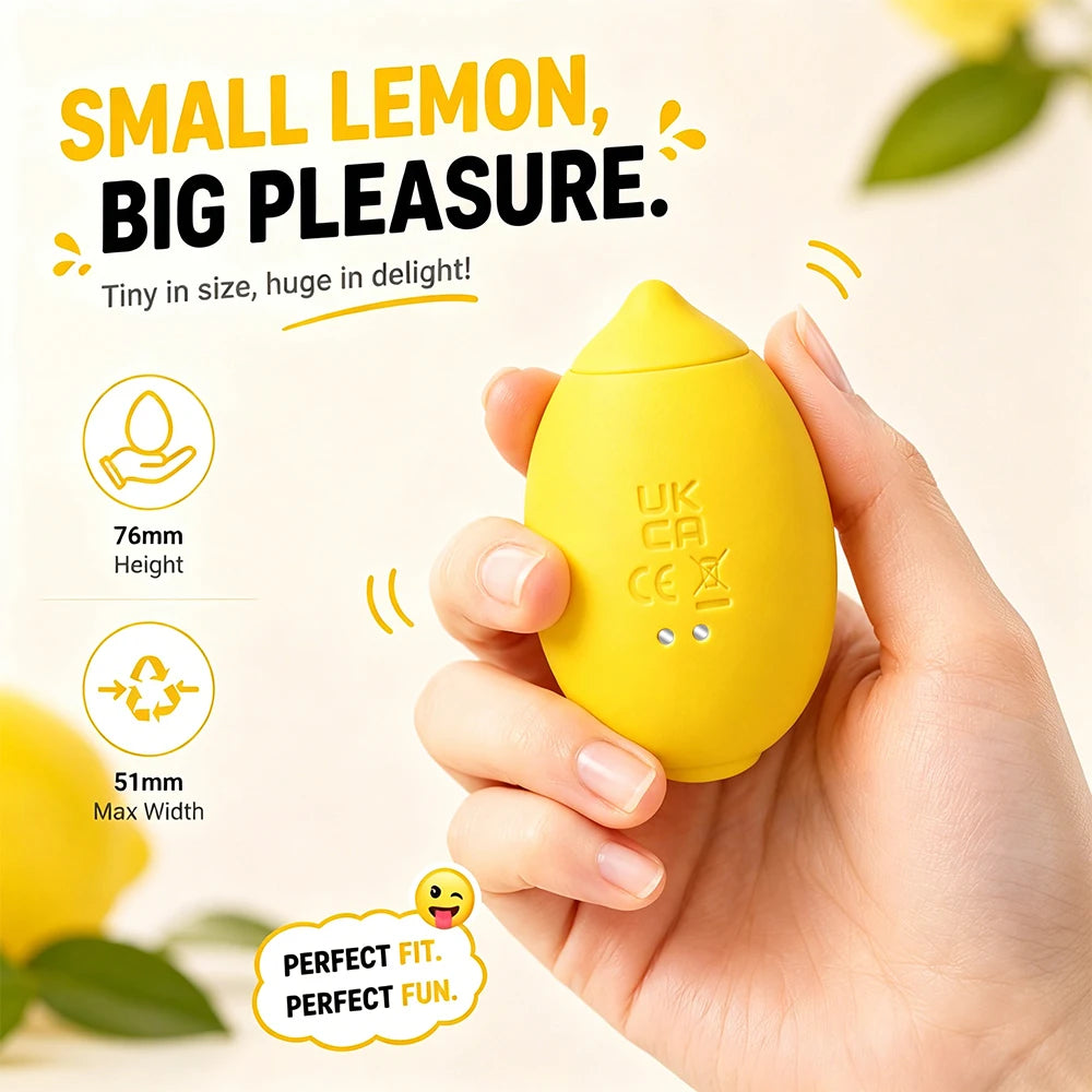 Zest — The Lemon Air-Pulse Massager